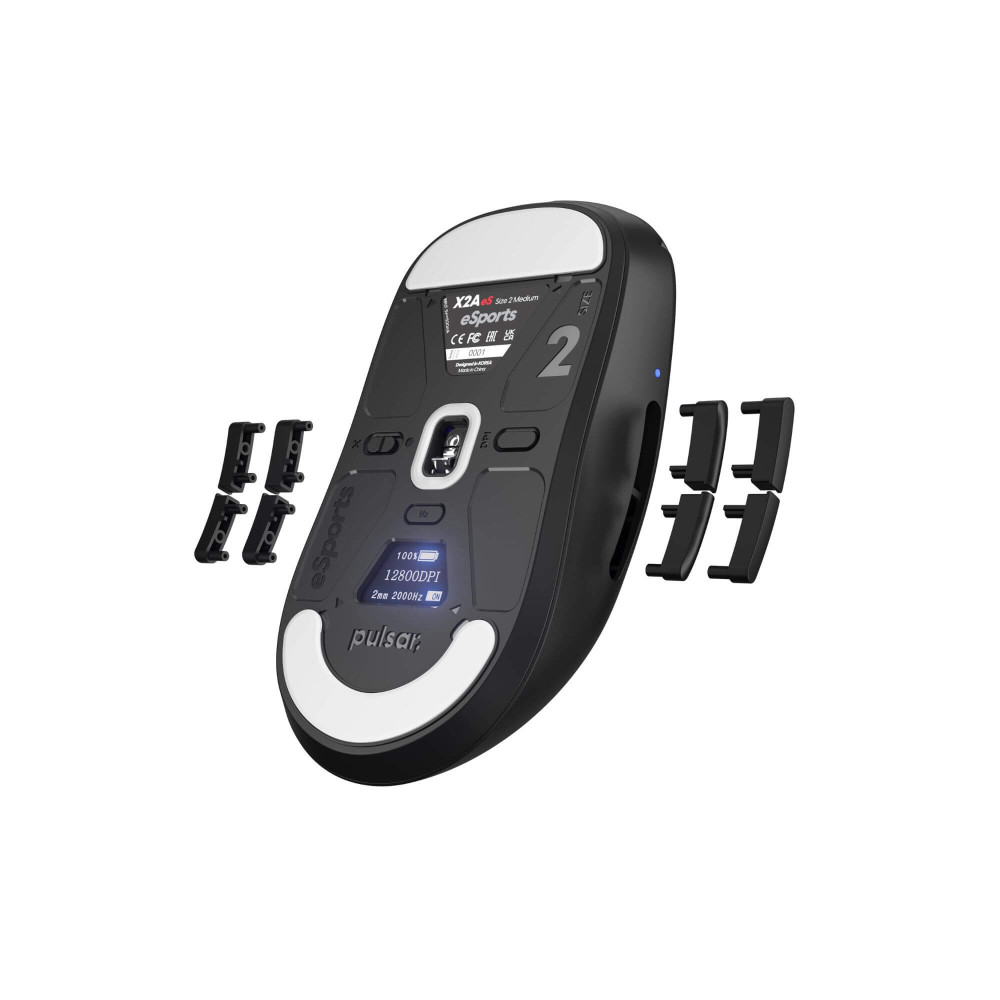 Pulsar Souris de jeu X2A eS : précision révolutionnaire et contrôle personnalisable