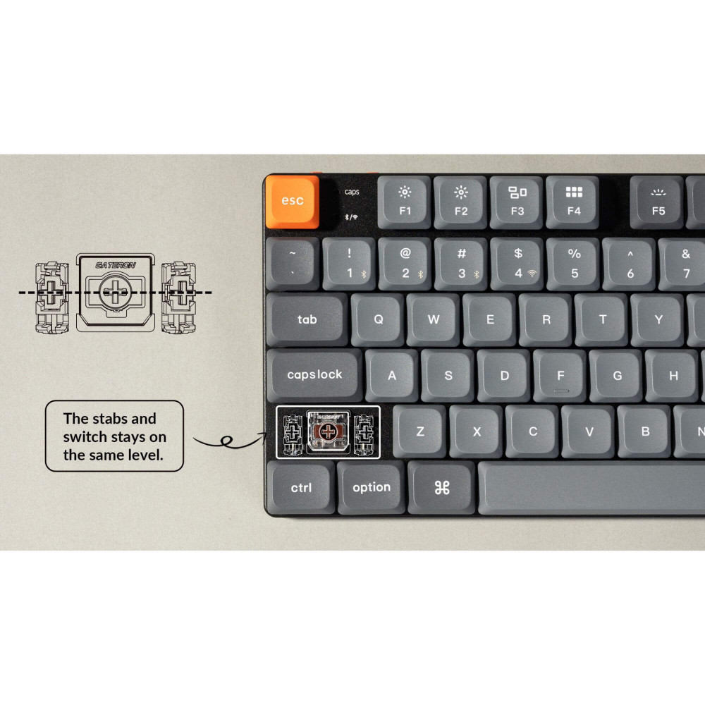 Keychron K13 Max - Kabellose mechanische Perfektion mit Nummernblock