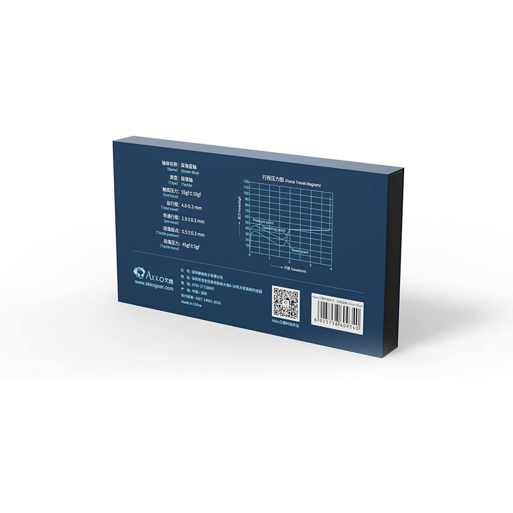 Akko CS Switch (45pcs) Ocean Blue