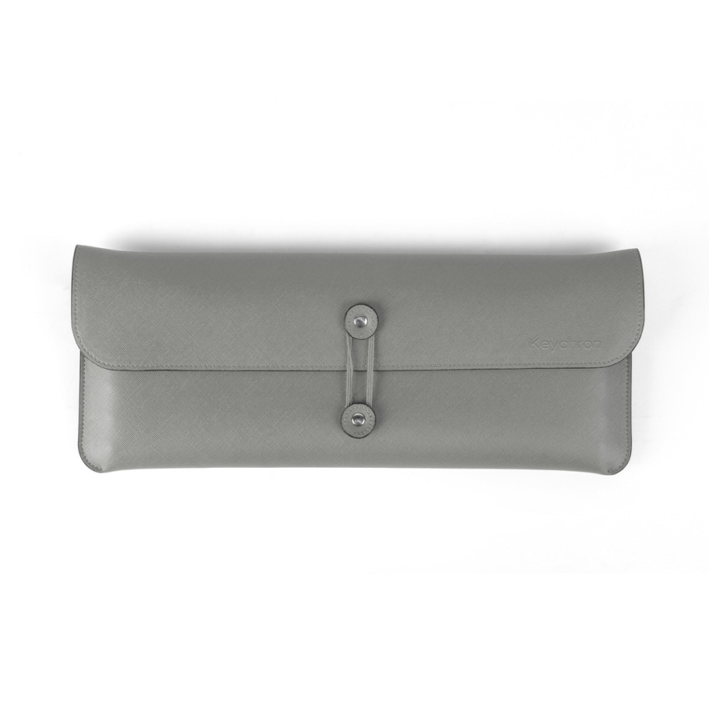 Keychron Pochette de voyage K3 Cuir Saffiano Orange