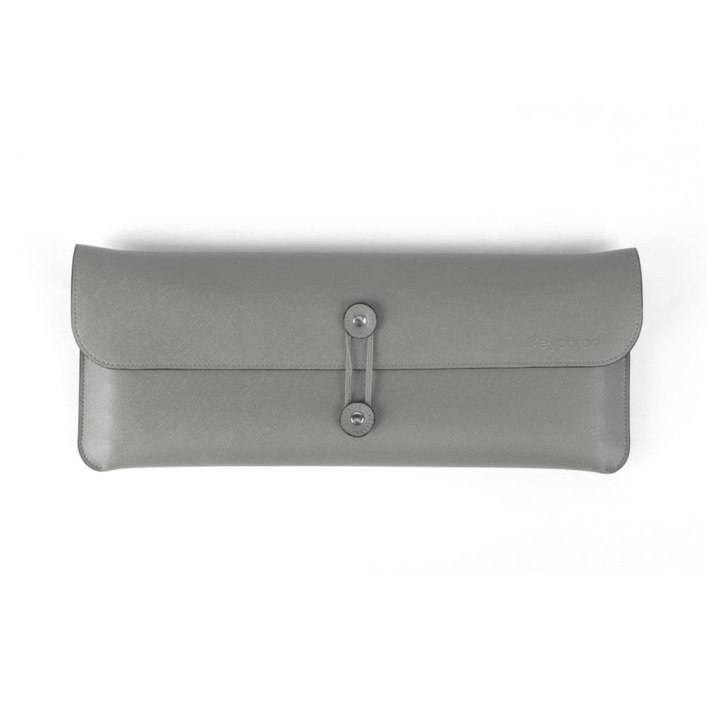 Keychron K3 Travel Pouch Saffiano Leather Orange