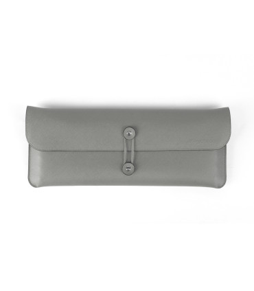 Keychron K3 Travel Pouch Saffiano Leather Orange