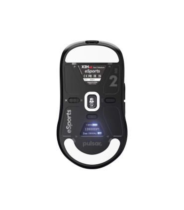 « Souris de jeu Pulsar X2H eS - Haute performance, ultra-légère, précise »