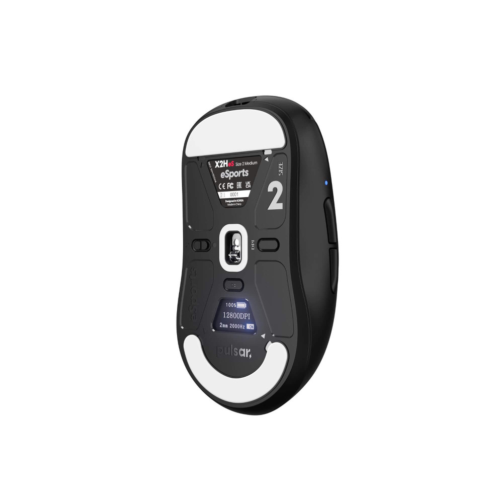 « Souris de jeu Pulsar X2H eS - Haute performance, ultra-légère, précise »