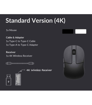 Souris sans filKeychron M4 : précision et confort ultimes