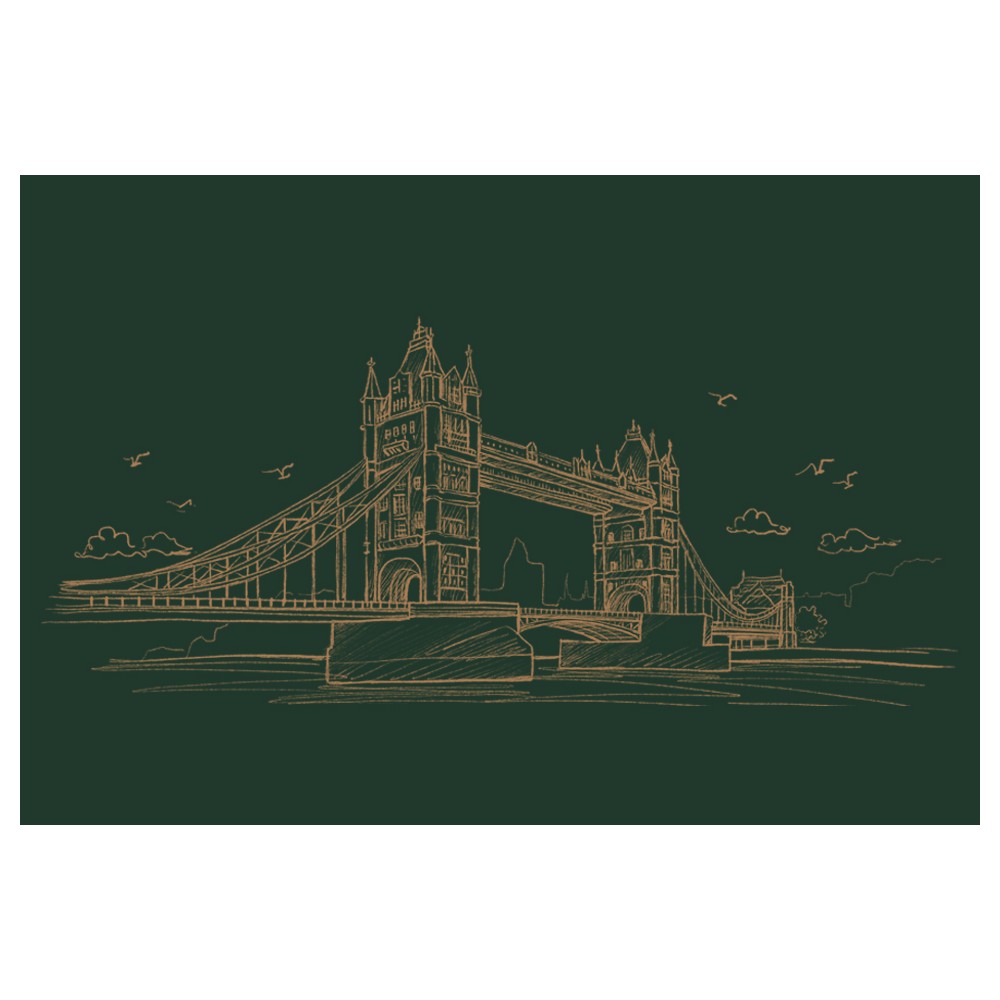 Akko World Tour Londres Deskmat