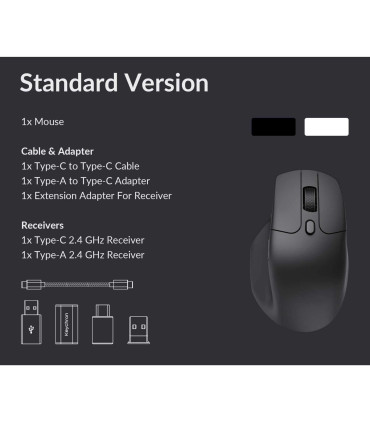 Keychron souris M6 – précision et confort pour chaque utilisateur
