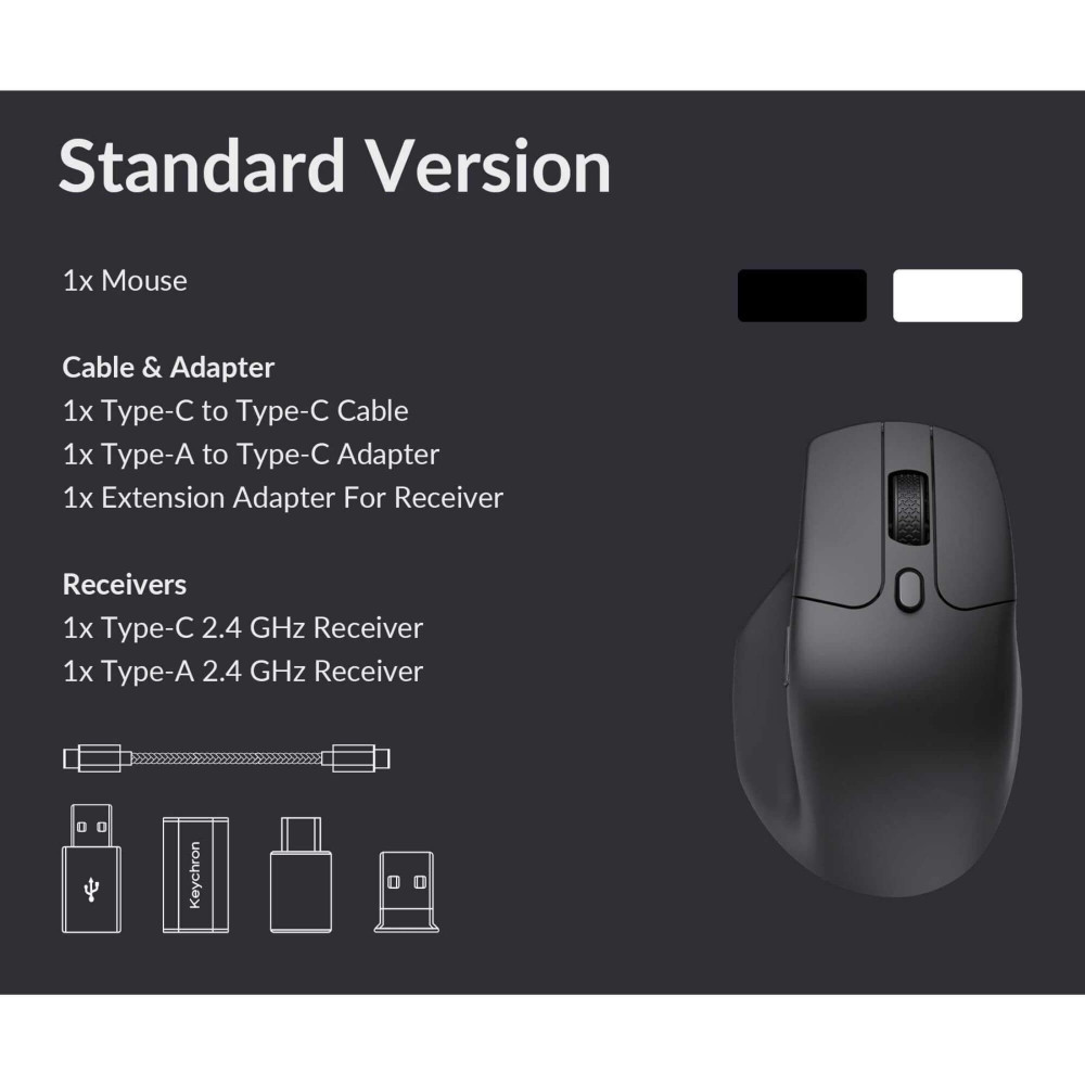 Keychron M6 mouse – precision and comfort for every user
