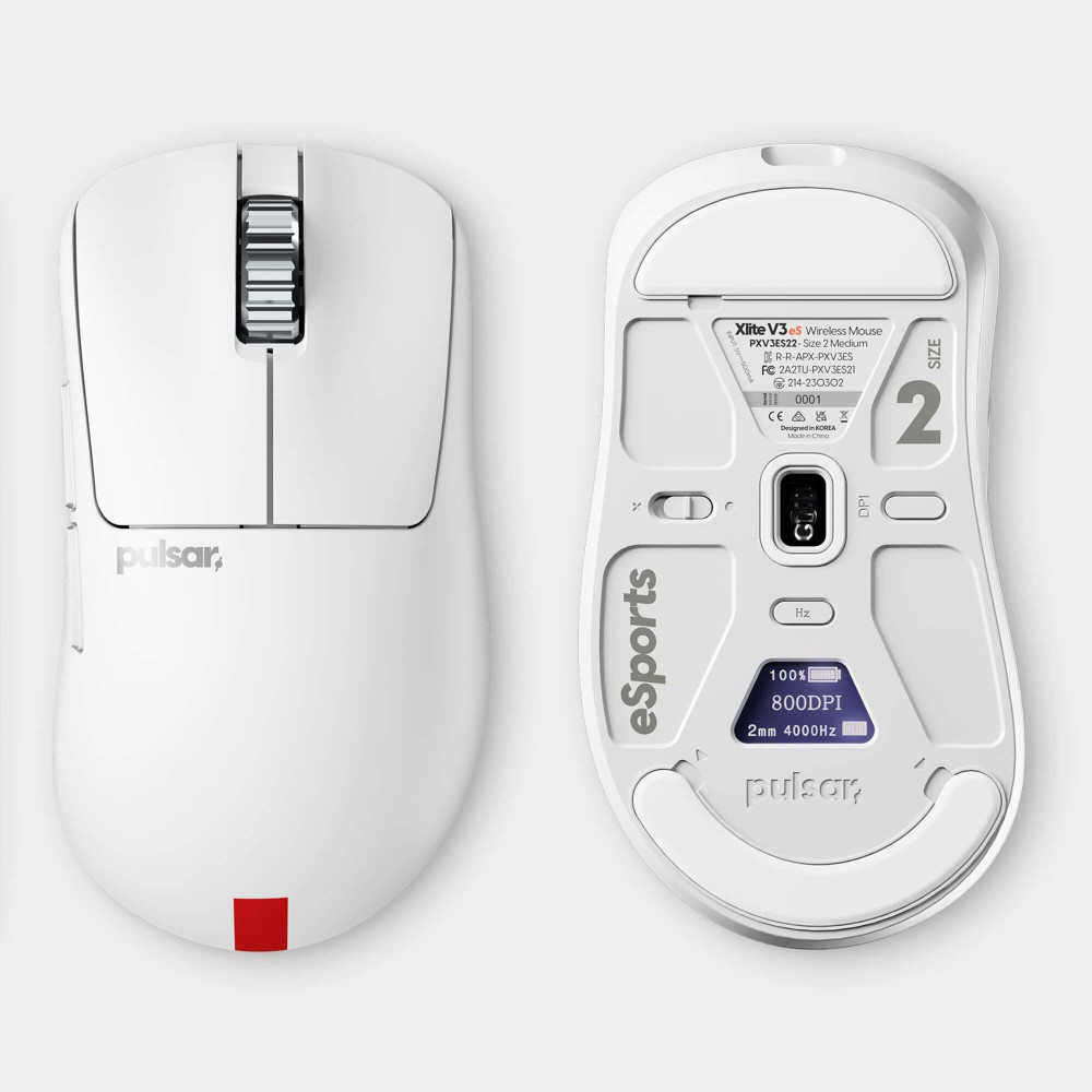 « Souris de jeu Pulsar Xlite V3 eS - Ultralégère, précise, puissante »