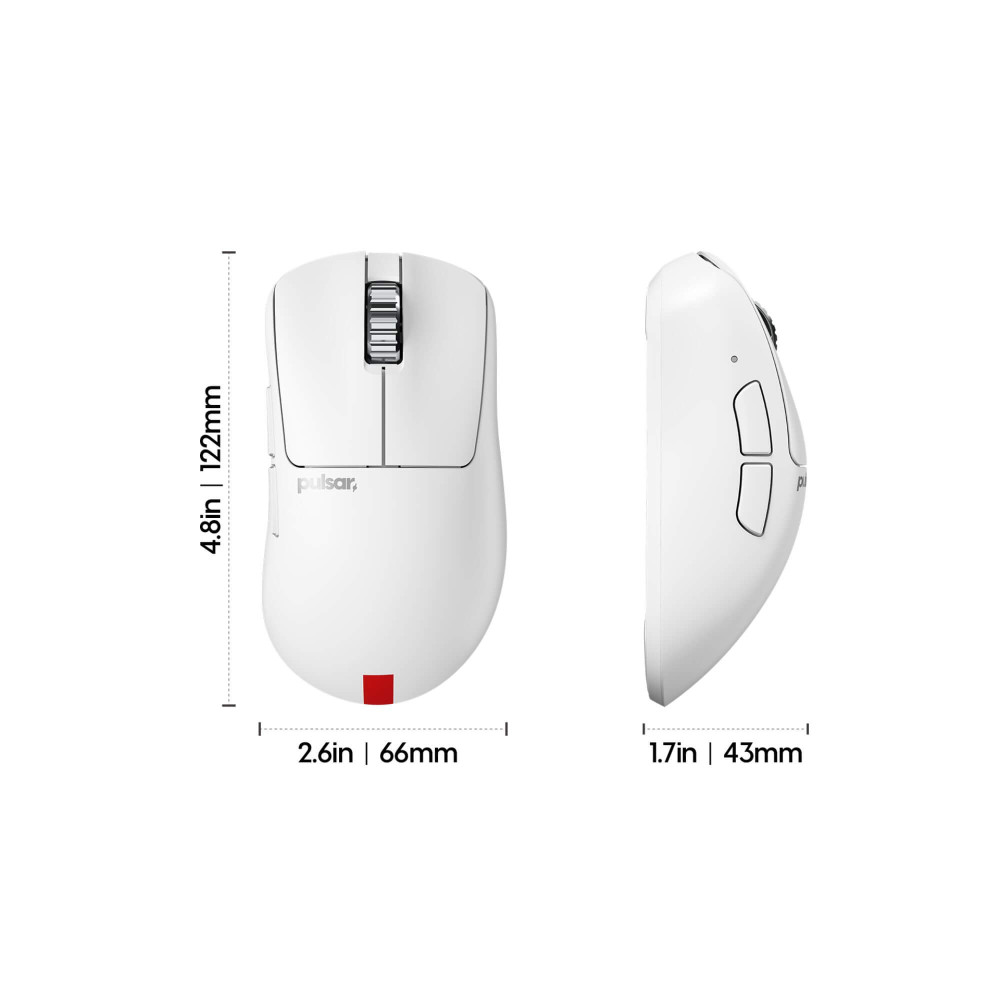 « Souris de jeu Pulsar Xlite V3 eS - Ultralégère, précise, puissante »