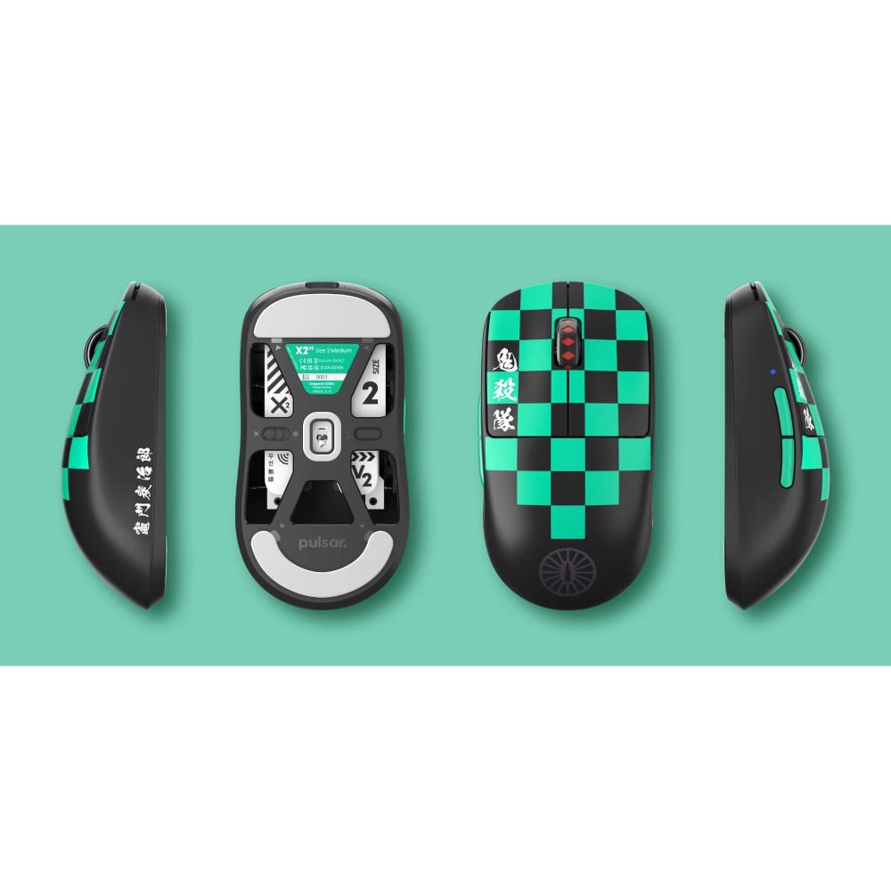 Pulsar X2 v2 Mini Gaming Mouse - Boostez votre jeu à un niveau supérieur