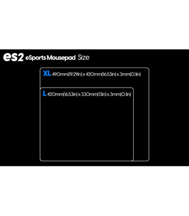 Pulsar tapis de souris eSports ES2 : performances de jeu maximales