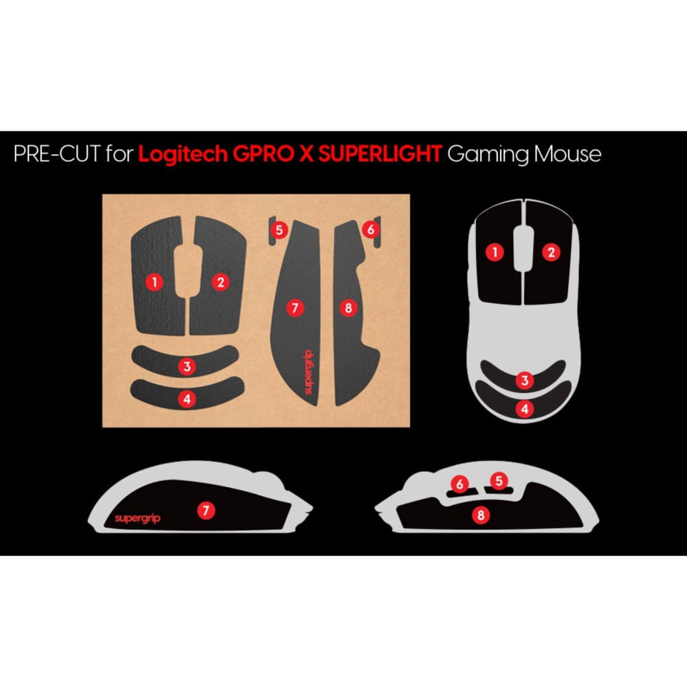 Pulsar Supergrip Grip Tape: The must-have for gamers