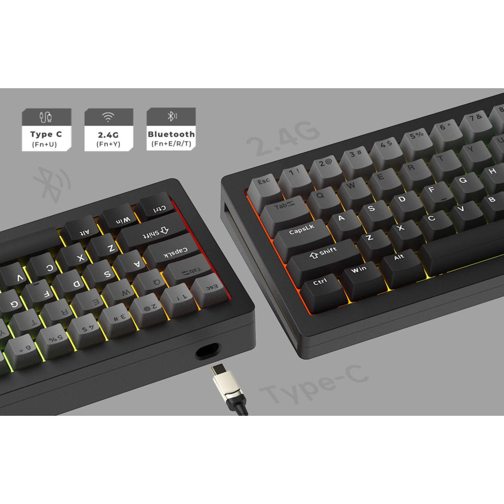 Akko MonsGeek M1W SP - Hochwertige kabellose mechanische Tastatur