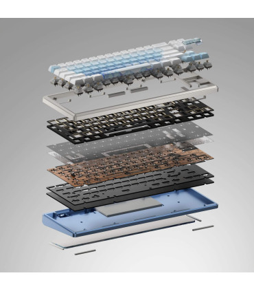 Varmilo Sword 68: Kompakte Premium Mechanische Tastatur für Profis