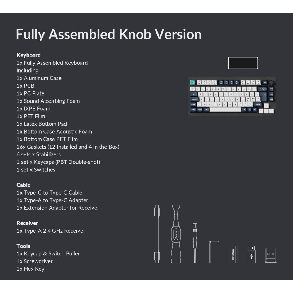 Keychron Q1 Max: Ultimative kabellose mechanische Tastatur
