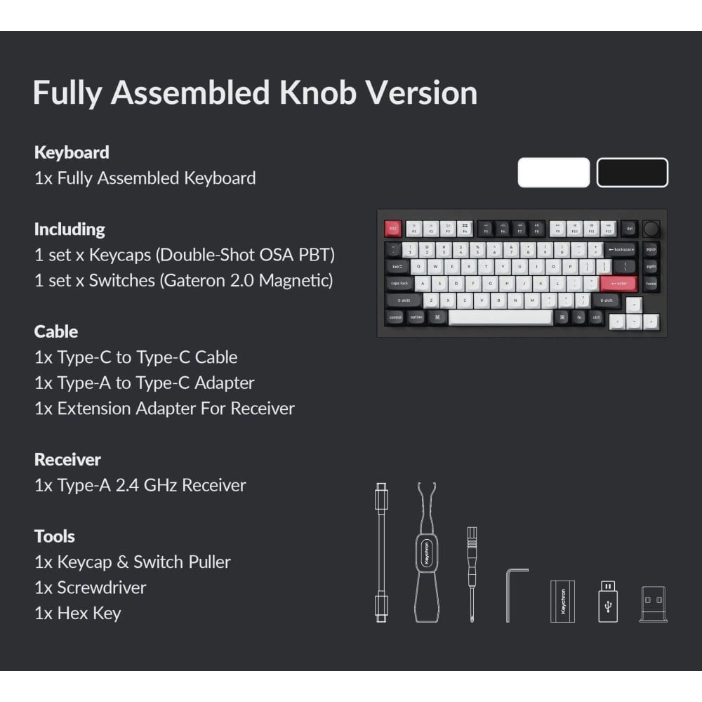 Keychron Q1 HE : Clavier mécanique haut de gamme avec commutateurs magnétiques
