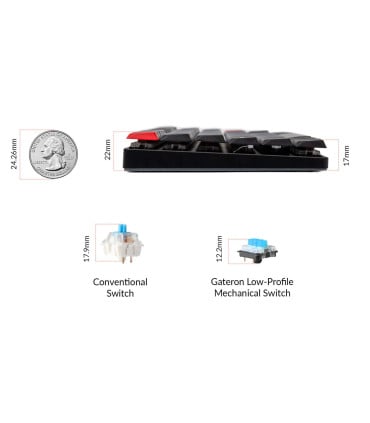 Mechanical Keyboard Keychron K3 Pro Hot-Swap Swiss Layout (ISO-CH)