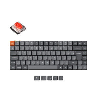 Keychron K3 Max : Clavier mécanique sans fil compact