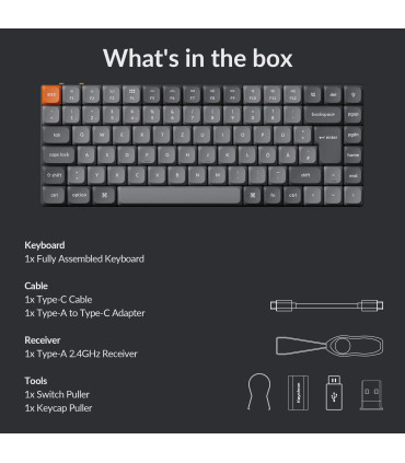 Keychron K3 Max : Clavier mécanique sans fil compact