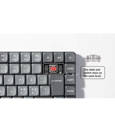 Keychron K3 Max : Clavier mécanique sans fil compact