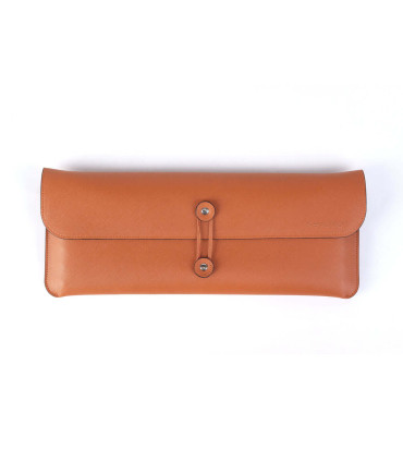 Keychron Pochette de voyage en cuir Saffiano