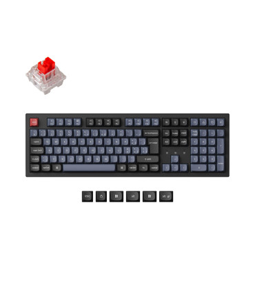 Keychron K10 Pro - Clavier mécanique haut de gamme avec capuchons de touches PBT sans fil