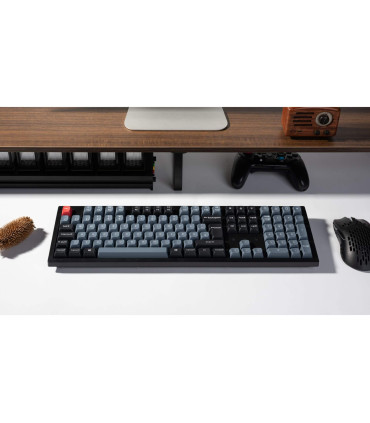 Keychron K10 Pro - Clavier mécanique haut de gamme avec capuchons de touches PBT sans fil