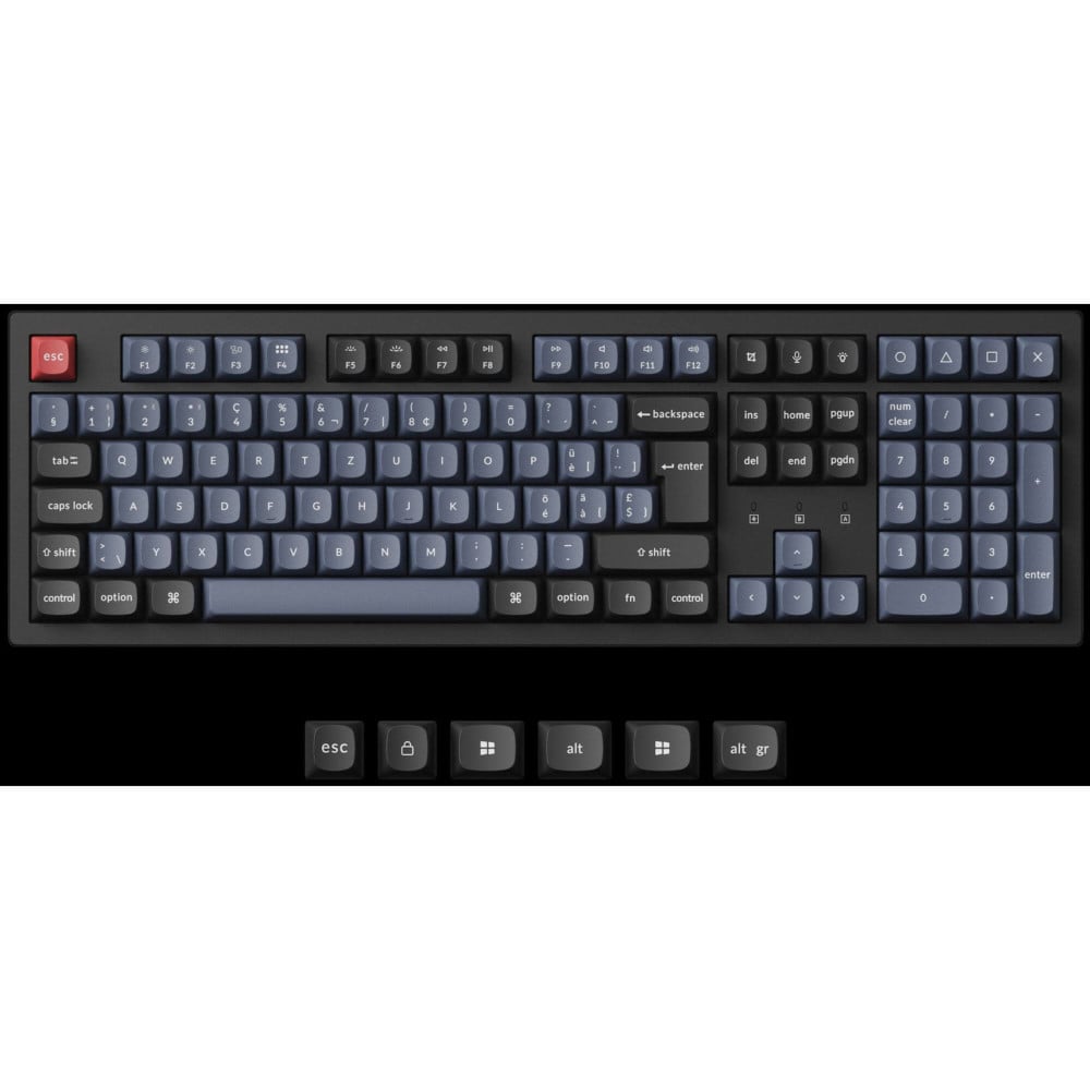 Keychron K10 Pro - Premium Mechanical Keyboard with Wireless PBT Keycaps