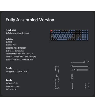 Keychron K10 Pro - Premium Mechanical Keyboard with Wireless PBT Keycaps