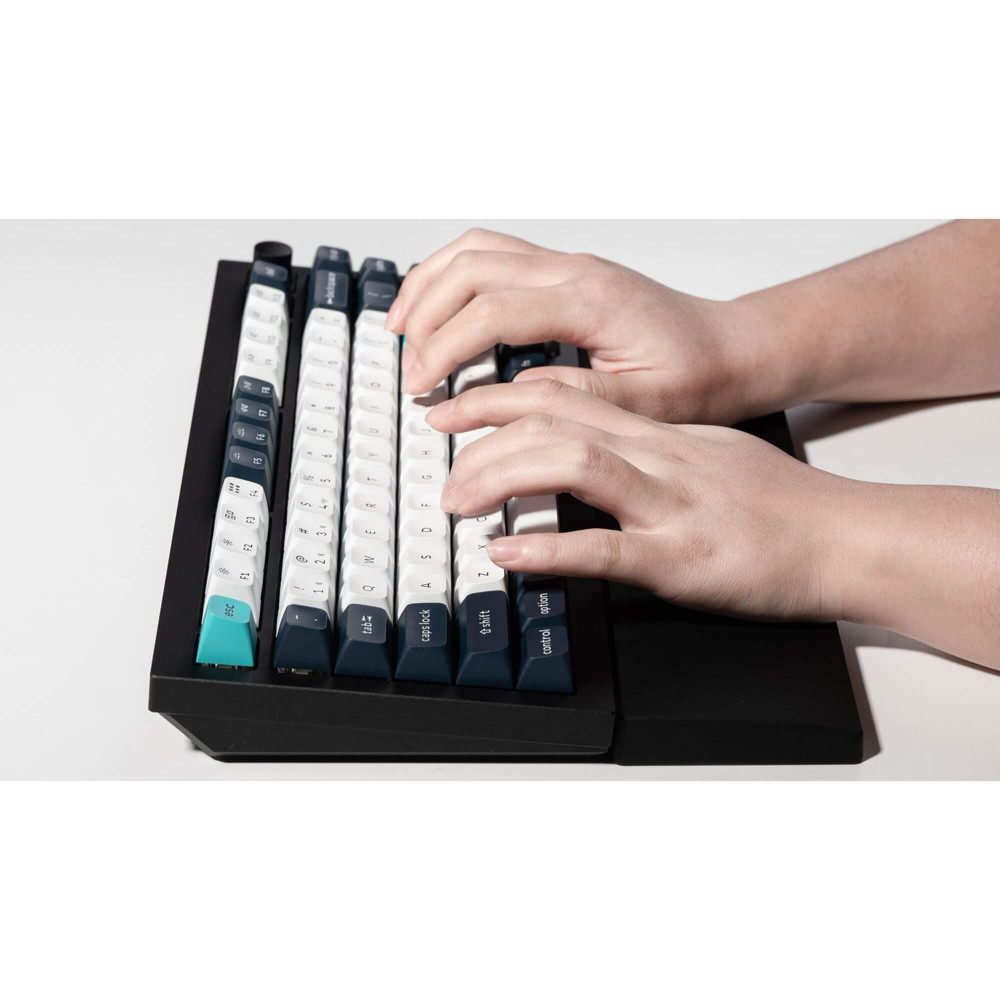 Keychron Repose-poignet en silicone - Support ergonomique pour une frappe confortable