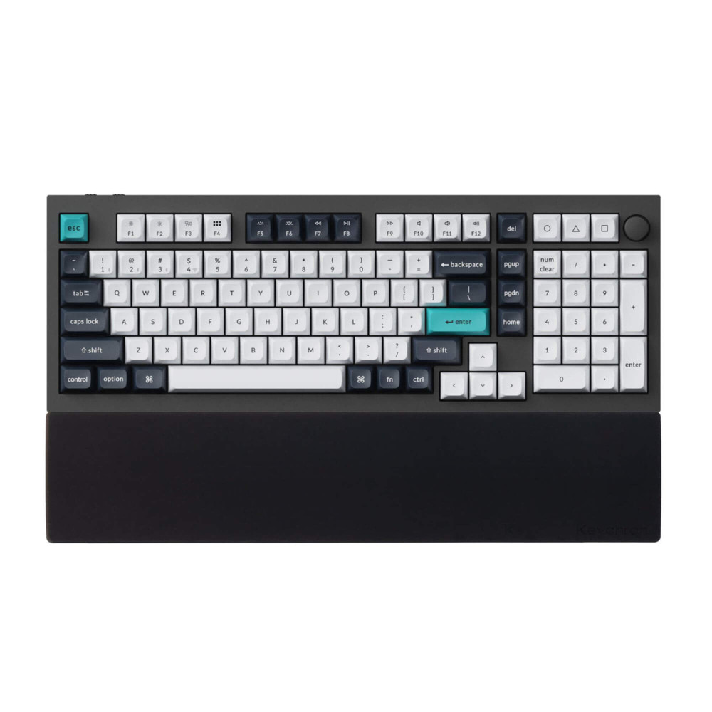 Keychron Repose-poignets en silicone K10 Pro / K10 Max / Q6 / Q6 Pro / Q6 Max / V6 / V6 Max
