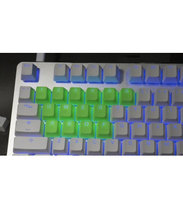 Tai-Hao Ensemble de capuchon en caoutchouc à 18 touches vert néon