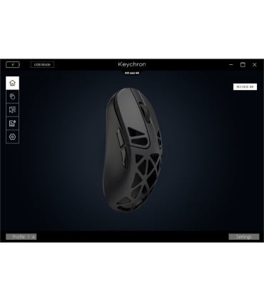 Keychron M3 Mini Ultraleichte Maus mit 4000 Hz & Magnesiumgehäuse