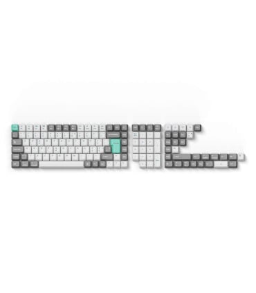 Keychron PBT White Mint Full Set Keycaps (ISO-CH)