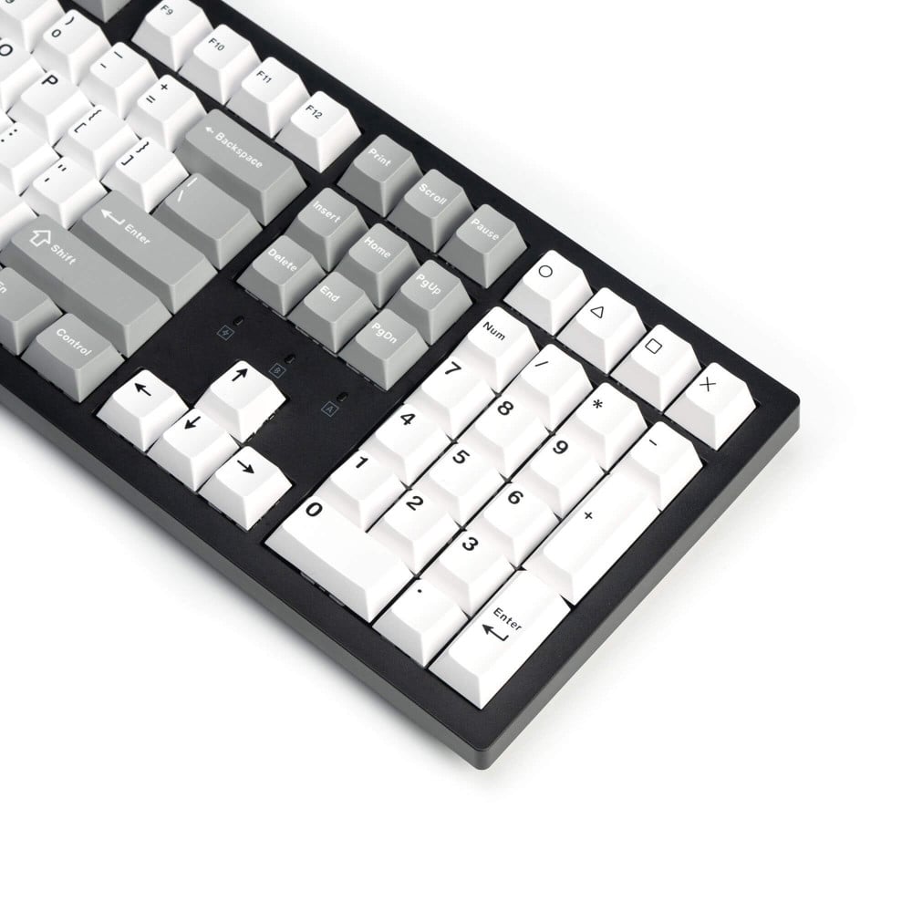 Keychron PBT White Mint Full Set Keycaps (ISO-CH)