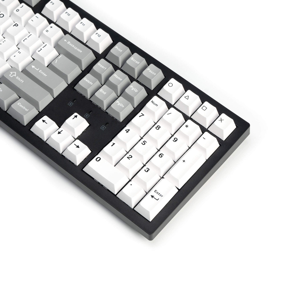 Keychron touches PBT White Mint Full Set (ISO-CH)