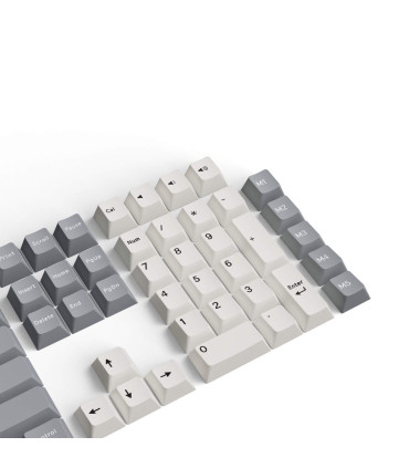 Keychron touches PBT White Mint Full Set (ISO-CH)