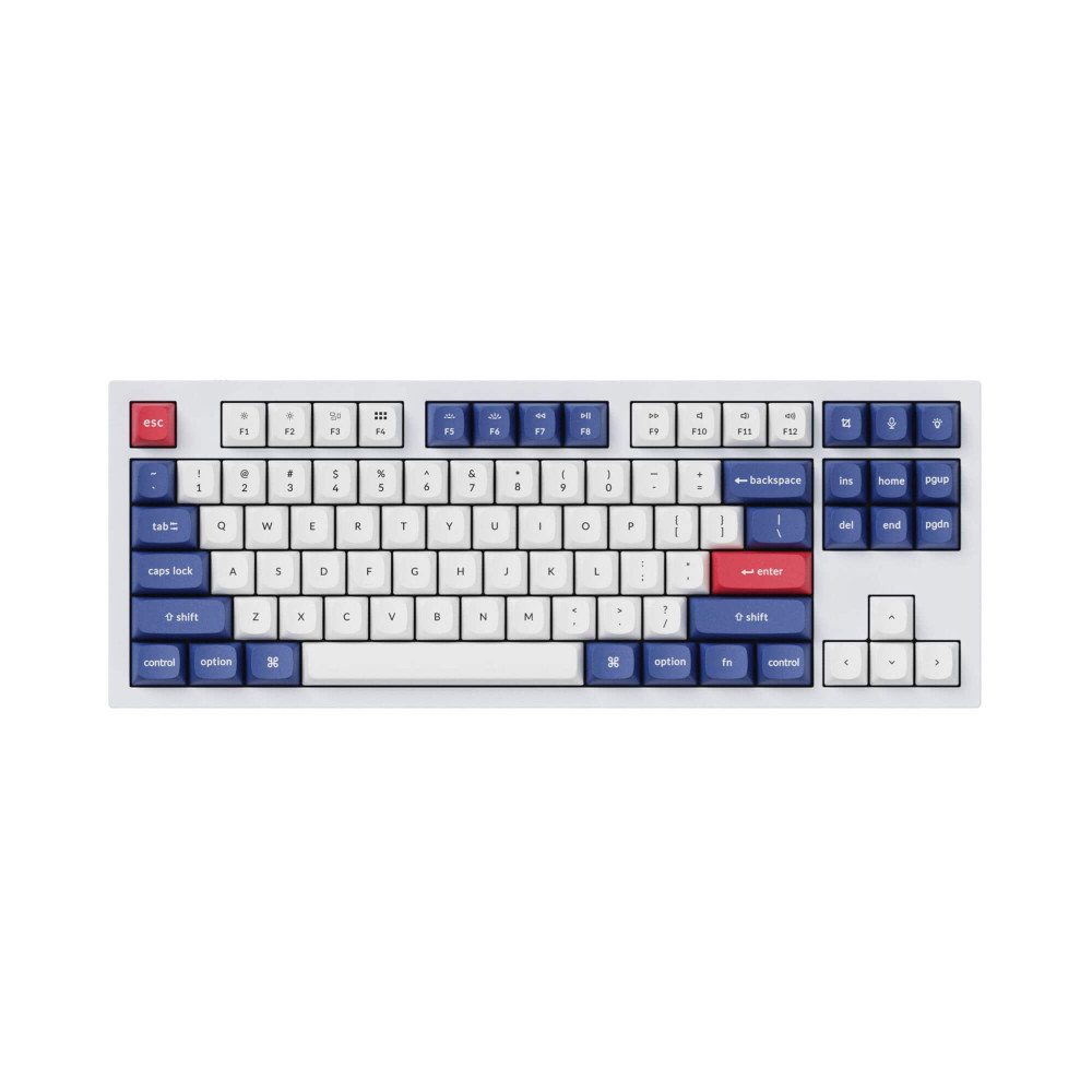 PBT keycaps in Swiss layout ISO-CH with 141 keys in Cherry profile