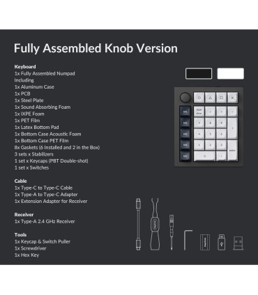 Keychron Q0 Max – Kabelloses, anpassbares Numberpad mit QMK & RGB