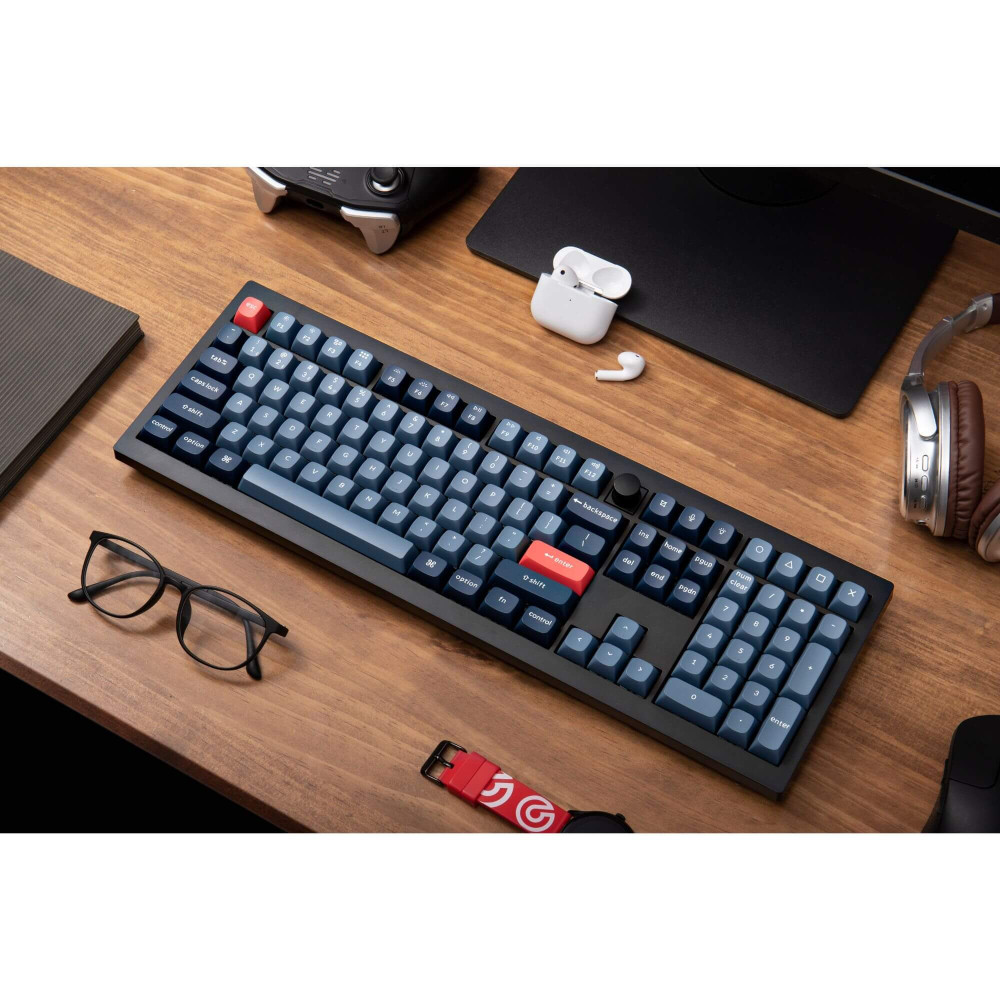 Keychron V6 Max – Clavier mécanique sans fil QMK avec disposition pleine grandeur