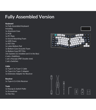 Keychron Q10 Max Keyboard - Précision et confort combinés dans la disposition Alice