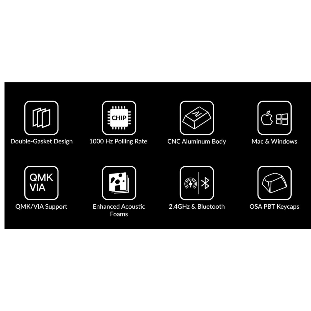 Keychron Q10 Max Keyboard - Précision et confort combinés dans la disposition Alice