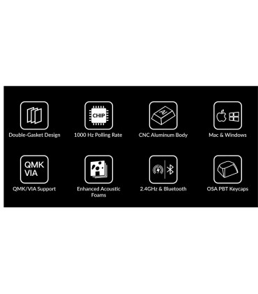 Keychron Q10 Max Keyboard - Précision et confort combinés dans la disposition Alice