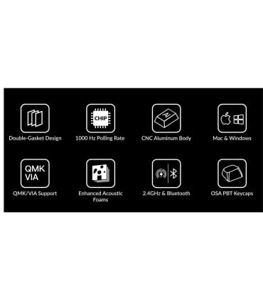 Keychron Q10 Max Keyboard - Präzision und Komfort vereint im Alice Layout
