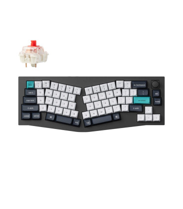 Keychron Q8 Max Alice – Ergonomische mechanische Tastatur mit VIA