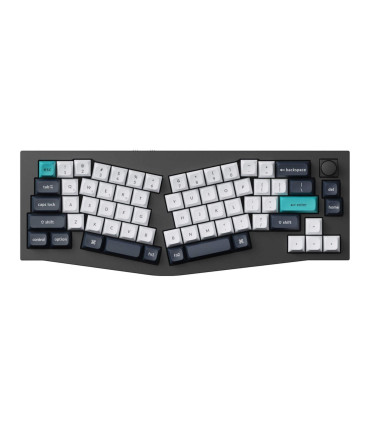 Keychron Q8 Max Alice – Ergonomische mechanische Tastatur mit VIA