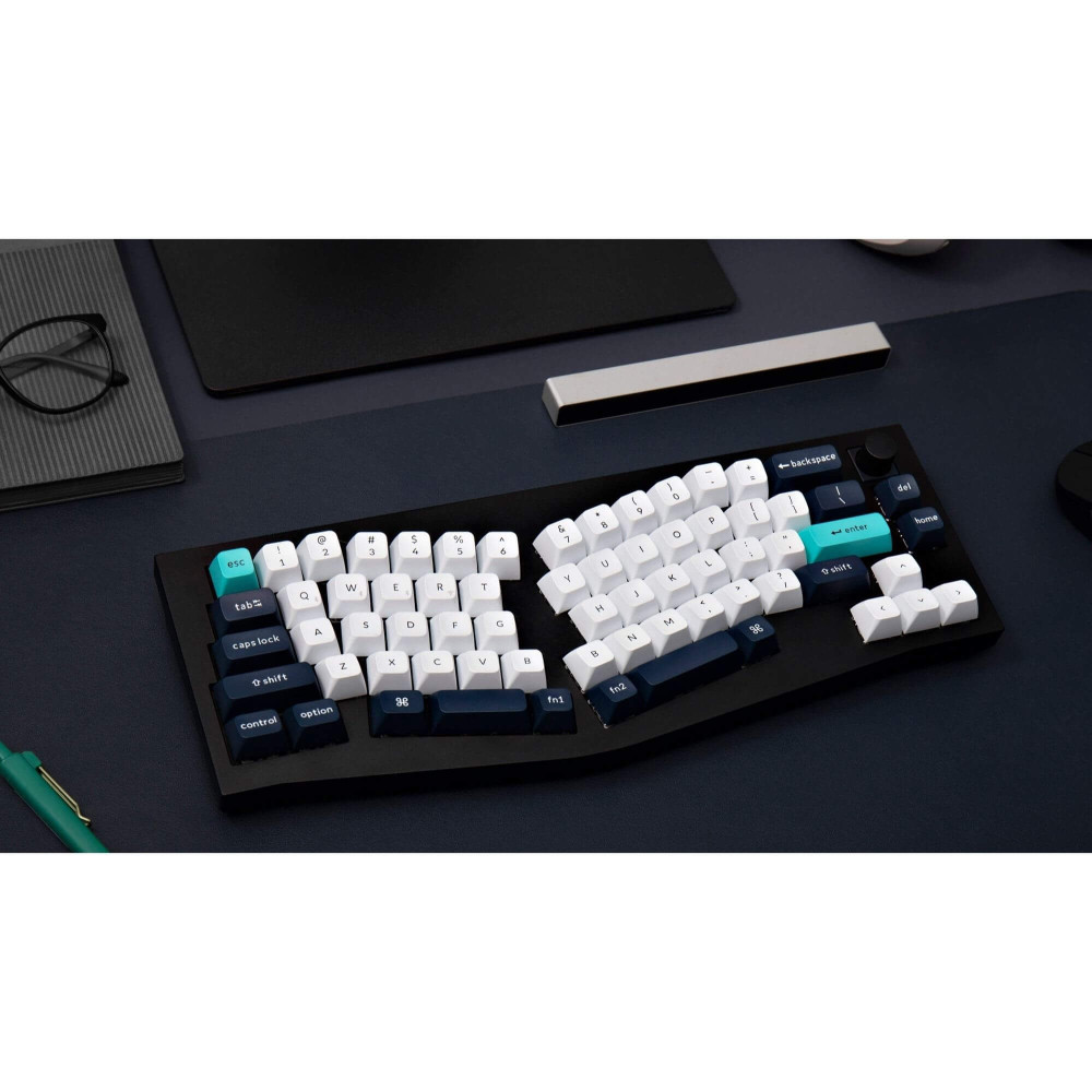 Keychron Q8 Max Alice – Ergonomische mechanische Tastatur mit VIA