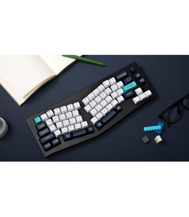 Keychron Q8 Max Alice – Ergonomic Mechanical Keyboard with VIA