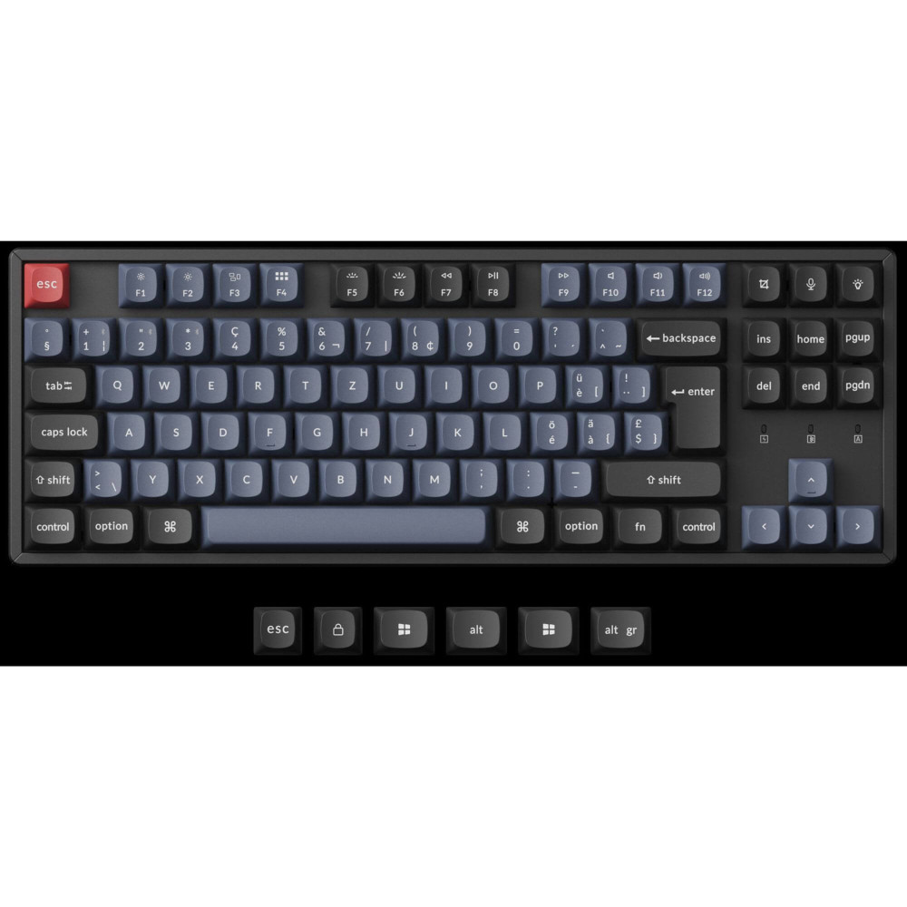 Keychron K8 Pro – Clavier mécanique sans fil avec QMK/VIA & RGB